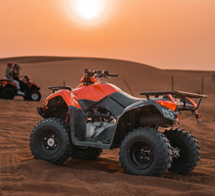 Lahbab Desert Tour with Quad Bike & BBQ Buffet